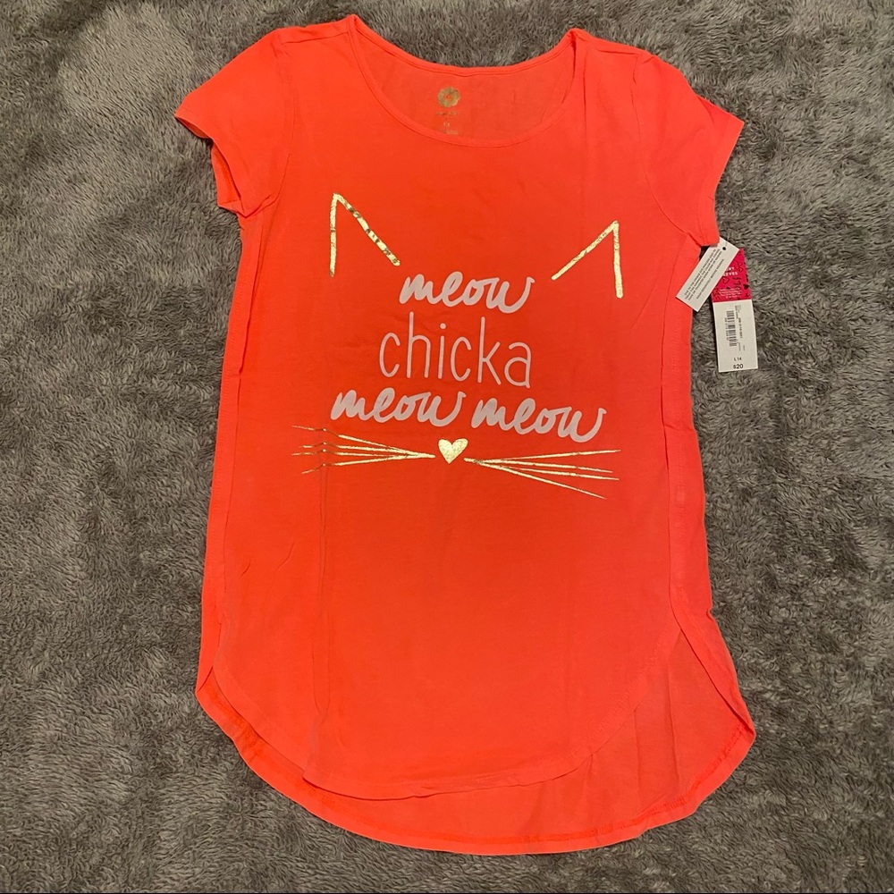 New girl’s Total Girl top